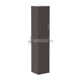 IMAGO Шкаф колонка с глухой малой и средней дверьми СУ-1.8(L) Венге Магия 406х365х1975