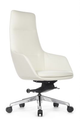 Кресло Soul A1908 Белый (6207) натуральная кожа