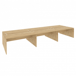 Оникс Рабочая станция O.D.RS-6.4.7 Тиквуд светлый 4740*1475*750 (onix) Оникс Рабочая станция O.D.RS-6.4.7 Тиквуд светлый 4740*1475*750 (onix)