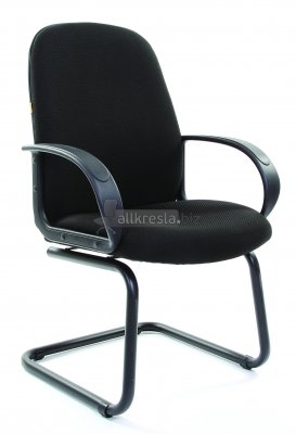 CH 279V кресло для посетителей - Ткань jp15-2 черный