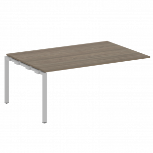 Metal System Проходной элемент перег. стола на П-образном м/к БП.ППРГ-5 Вяз/Серый металл 1800*1235*750