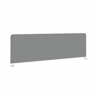 Onix Экран тканевый боковой O.TEKR-118 Серый/Белый металл 1180*390*22