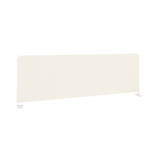 Onix Экран тканевый боковой O.TEKR-118 Белый/Белый металл 1180*390*22