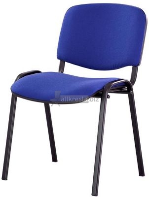 ИЗО недорогой офисный стул - Синяя ткань (от 3 шт.)