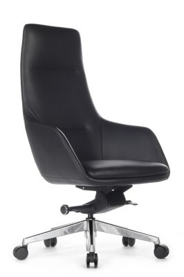 Кресло Soul A1908 Чёрный (А8) натуральная кожа