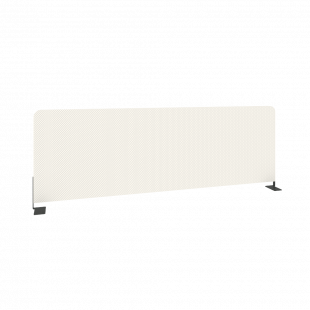 Onix Экран тканевый боковой O.TEKR-118 Белый/Антрацит металл 1180*390*22