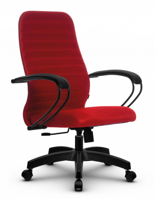 Кресло SU-CK130-10/подл.100/осн.001 - Красный/Красный