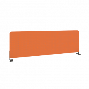 Onix Экран тканевый боковой O.TEKR-118 Оранжевый/Антрацит металл 1180*390*22