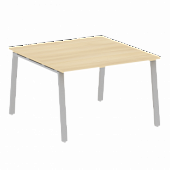 Купить metal system перег. стол (1 столешница) на а-образном м/к (1200*1235*750)