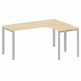Купить metal system стол криволинейный правый на п-образном м/к (1600*1200*750)
