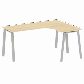 Купить metal system стол криволинейный правый на а-образном м/к (1600*1200*750)