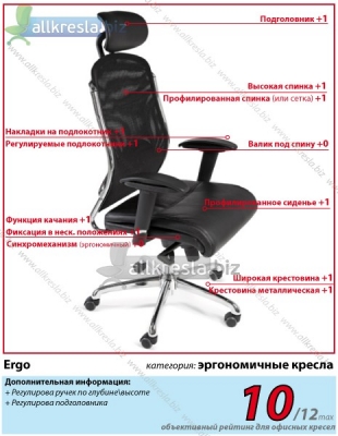 Купить эргономичное кресло Ergo (Эрго)