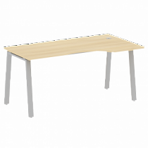 Купить metal system стол криволинейный правый на а-образном м/к (1600*900*750)