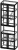 Купить смарт rus шкаф витрина с нишей с замком (мдф рама) зад.стенка дсп 76н015.2012.0022 (786х436х2104)
