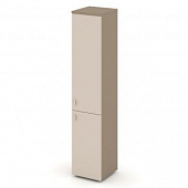 Купить estetica шкаф высокий узкий правый (1 низкий фасад лдсп+1 средний фасад лдсп) es.su-1.3 (r)