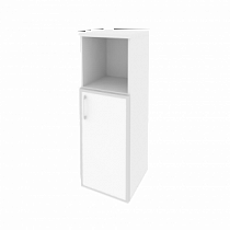 Купить onix шкаф средний узкий правый o.su-2.2 r (r) white (400*420*1207)