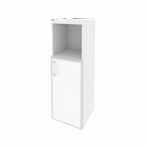 Купить оникс шкаф средний узкий правый o.su-2.2 r (r) white (400*420*1207)
