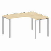 Купить metal system стол криволинейный правый на п-образном м/к (1400*1200*750)