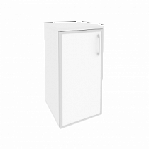 Купить onix шкаф низкий узкий левый o.su-3.2 r (l) white (400*420*823)
