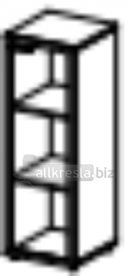 Купить аккорд rus модуль шкафа-витрины правый, прозрачное стекло 49н021.123 (451х430х1198)