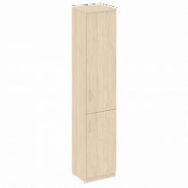Купить nova s шкаф высокий узкий (1 низкая дверь лдсп, 1 средняя дверь лдсп) в.су-1.3 (r) (388*360*1915)