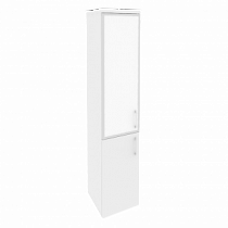 Купить onix шкаф высокий узкий левый o.su-1.2 r (l) white (400*420*1977)