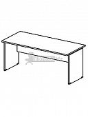 Купить эрго rus стол письменный на лдсп каркасе глубина - 700 мм ст7-18 (1800х700х760)