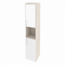 Купить оникс шкаф высокий узкий правый o.su-1.4 r (r) white (400*420*1977)