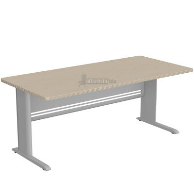 Купить берлин rus стол прямой на металлическом каркасе глубина 85 см спм 180.85 (180х85х74)