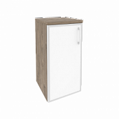 Купить onix шкаф низкий узкий левый o.su-3.2 r (l) white (400*420*823)