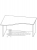 Купить эрго rus стол с асимметричной столешницей на лдсп каркасе и царгой до пола с приставной стороной 80 см са4-16lиу (1600х1100х760)