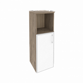 Купить onix шкаф средний узкий левый o.su-2.2 r (l) white (400*420*1207)