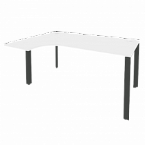 Купить onix стол эргономичный левый на п-образном м/к o.mp-sa-4 (l) (800/460)