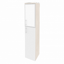 Купить оникс шкаф высокий узкий правый o.su-1.7 r (r) white (400*420*1977)