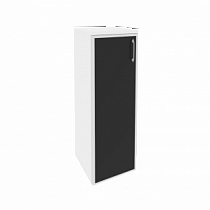 Купить onix шкаф средний узкий левый o.su-2.4 r (l) black (400*420*1207)